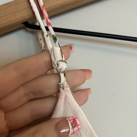 Reformation Dietrich Dress White Rose Floral Size 10 - Picture 10 of 14